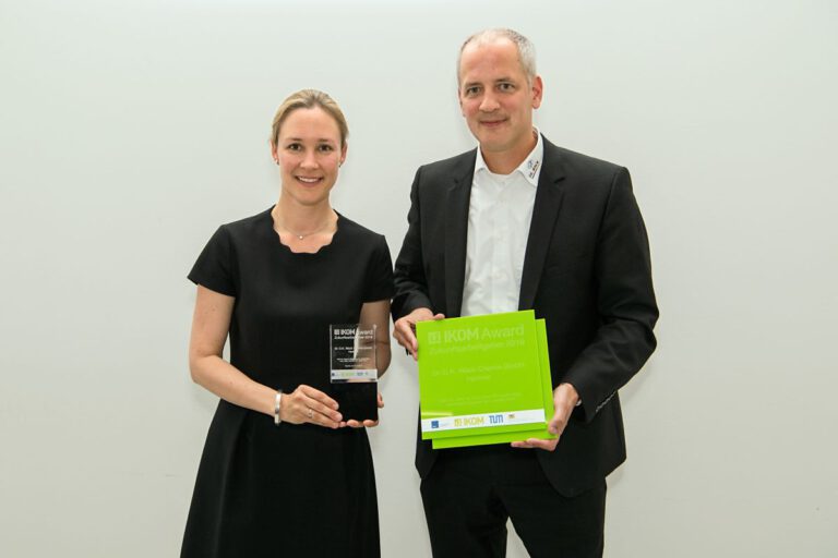 Ingolstädter Wack Group ist Zukunftsarbeitgeber 2019 Gewinner des IKOM Award der TU München für nachhaltiges Wirtschaften und gesellschaftliche Verantwortung