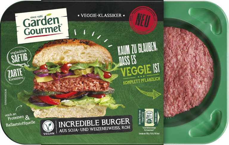 NORMA nimmt fleischlosen „Incredible Burger“ ins Sortiment auf