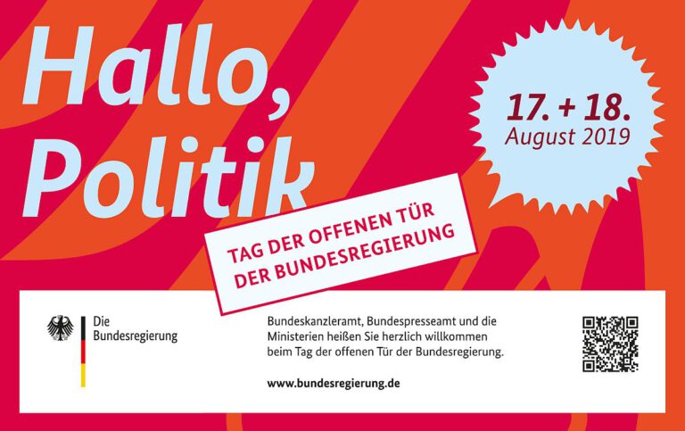 Tag der offenen Tür der Bundesregierung: Das Bundespresseamt lädt ein