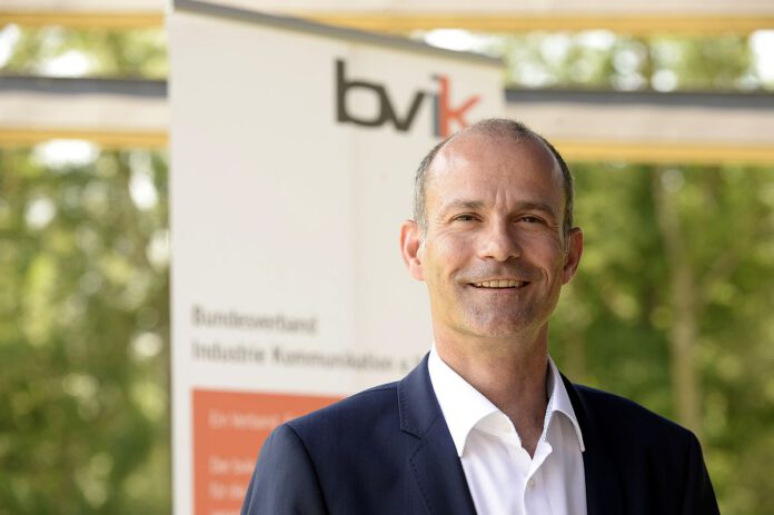 Tag der Industriekommunikation 2017 Rainer Pfeil, BVIK-Vorstand