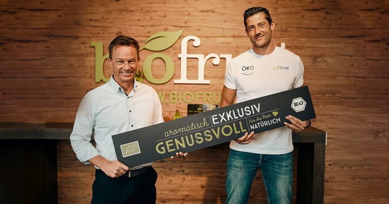 Michael Andrei wird Biofruit-Markenbotschafter   