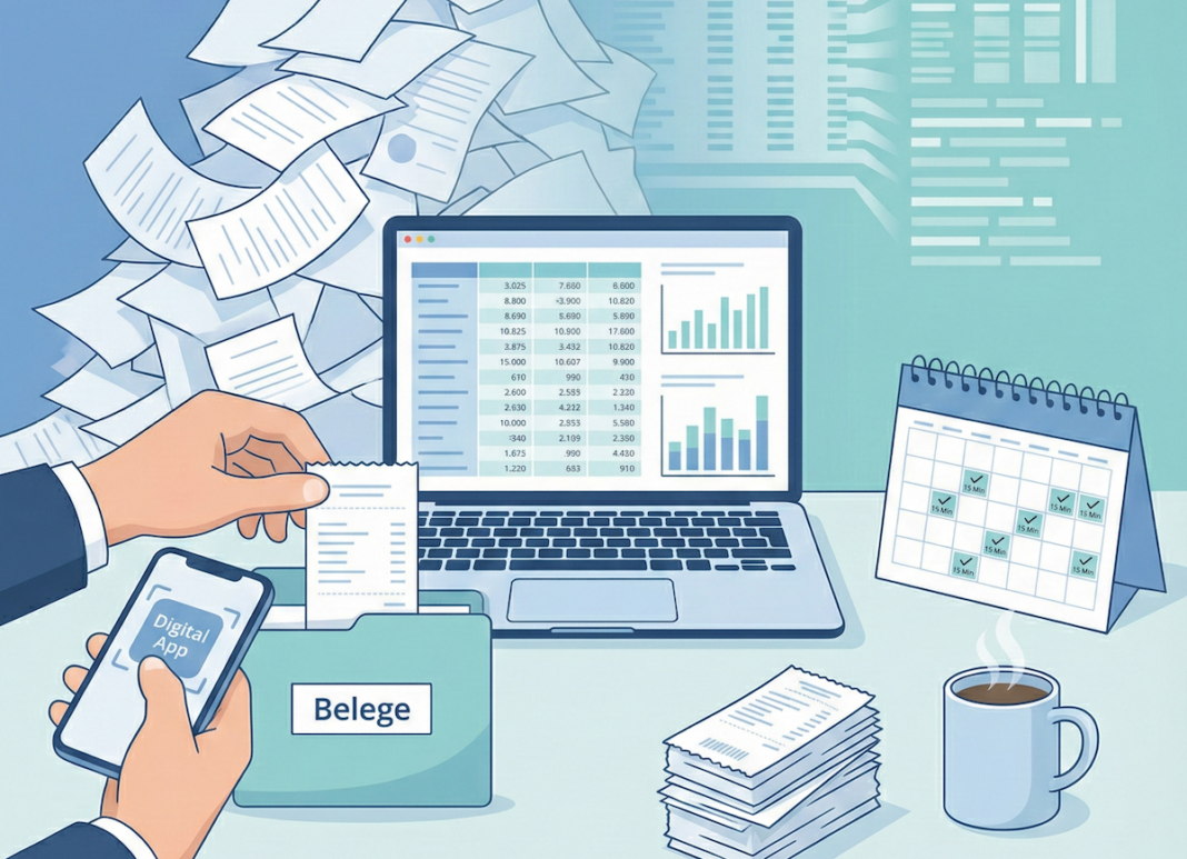 Übersichtlichkeit in der Buchhaltung durch Digitalisierung.